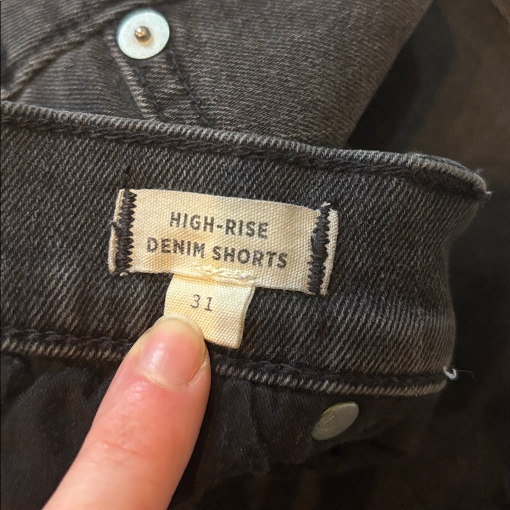 Madewell High Rise Denim Shorts, Lunar Wash, 31 - Picture 5 of 8